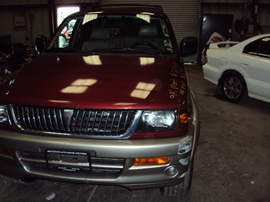 1999 MITSUBISHI MONTERO SPORT LIMITED 3.5L AT 2WD COLOR MAROON STK 123591