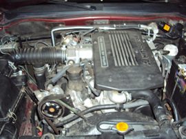 1999 MITSUBISHI MONTERO SPORT LIMITED 3.5L AT 2WD COLOR MAROON STK 123591