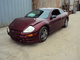 2003 MITSUBISHI ECLIPSE GT MODEL COUPE 3.0L AT COLOR MAROON STK 123592