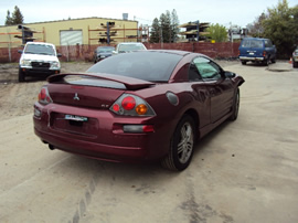 2003 MITSUBISHI ECLIPSE GT MODEL COUPE 3.0L AT COLOR MAROON STK 123592