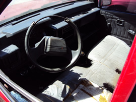 1992 MITSUBISHI PICK UP REGULAR CAB 2.4L MT 2WD COLOR RED STK 123598