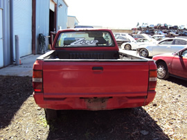 1992 MITSUBISHI PICK UP REGULAR CAB 2.4L MT 2WD COLOR RED STK 123598