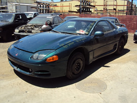 1995 MITSUBISHI 3000 SL MODEL CPE 3.0L DOHC NON TURBO MT FWD COLOR GREEN STK 123600