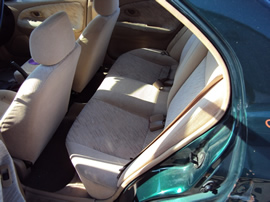 1999 MITSUBISHI MIRAGE 4 DOOR SEDAN LS MODEL 1.8L AT FWD COLOR GREEN STK 123606