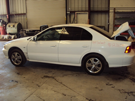 1999 MITSUBISHI GALANT 4 DOOR SEDAN GTZ MODEL 3.0L V6 AT FWD COLOR WHITE STK 123608