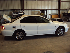 1999 MITSUBISHI GALANT 4 DOOR SEDAN GTZ MODEL 3.0L V6 AT FWD COLOR WHITE STK 123608