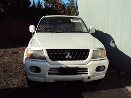 2002 MITSUBISHI MONTERO SPORT LIMITED MODEL 3.5L AT 2WD COLOR WHITE STK 123610