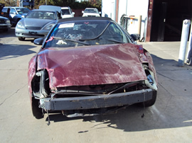 2003 MITSUBISHI ECLIPSE GTS MODEL SPYDER CONVERTIBLE 3.0L V6 MT FWD COLOR RED STK 123611