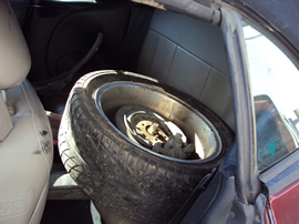 2003 MITSUBISHI ECLIPSE GTS MODEL SPYDER CONVERTIBLE 3.0L V6 MT FWD COLOR RED STK 123611