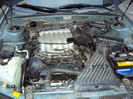 1998 MITSUBISHI DIAMANTE 4 DOOR SEDAN ES MODEL 3.5L V6 AT FWD COLOR BLUE  STK 123613