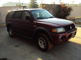 2002 MONTERO SPORT LS MODEL 3.0L V6 AT 4X4 COLOR RED STK 133615