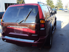2002 MONTERO SPORT LS MODEL 3.0L V6 AT 4X4 COLOR RED STK 133615