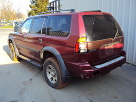 2002 MONTERO SPORT LS MODEL 3.0L V6 AT 4X4 COLOR RED STK 133615