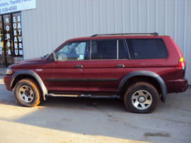 2002 MONTERO SPORT LS MODEL 3.0L V6 AT 4X4 COLOR RED STK 133615