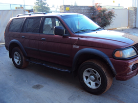 2002 MONTERO SPORT LS MODEL 3.0L V6 AT 4X4 COLOR RED STK 133615