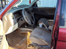 2002 MONTERO SPORT LS MODEL 3.0L V6 AT 4X4 COLOR RED STK 133615