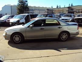 2001 MITSUBISHI DIAMANTE 4 DOOR SEDAN LS MODEL 3.5L V6 AT FWD COLOR SILVER STK 133616