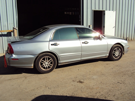 2001 MITSUBISHI DIAMANTE 4 DOOR SEDAN LS MODEL 3.5L V6 AT FWD COLOR SILVER STK 133616