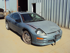 2001 MITSUBISHI ECLIPSE COUPE GS MODEL 2.4L AT COLOR BLUE STK 133618