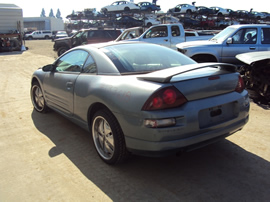 2001 MITSUBISHI ECLIPSE COUPE GS MODEL 2.4L AT COLOR BLUE STK 133618