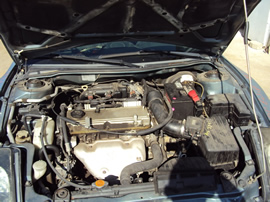 2001 MITSUBISHI ECLIPSE COUPE GS MODEL 2.4L AT COLOR BLUE STK 133618