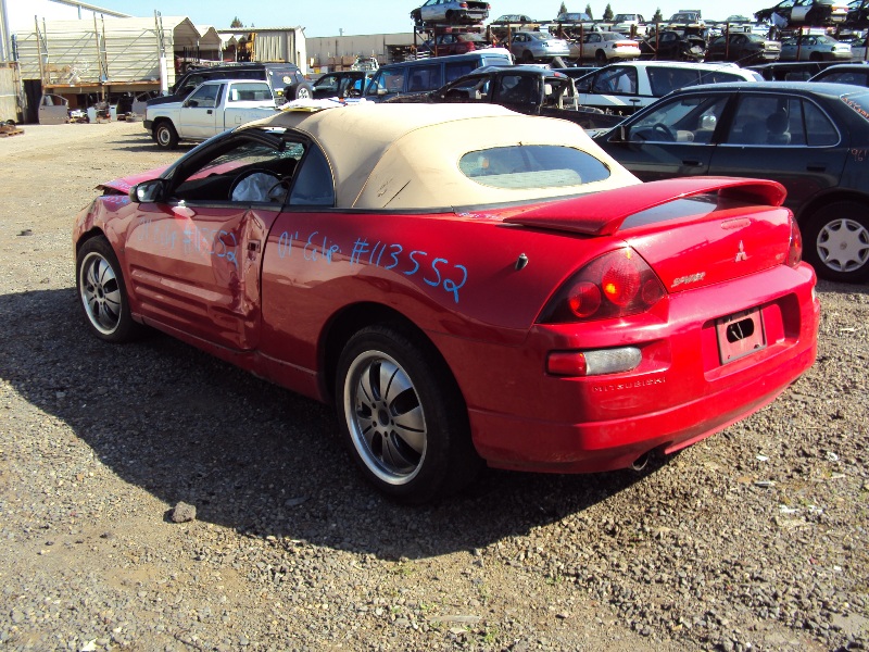 2001 MITSUBISHI ECLIPSE CONVERTIBLE, 3.0L ENGINE, AUTOMATIC