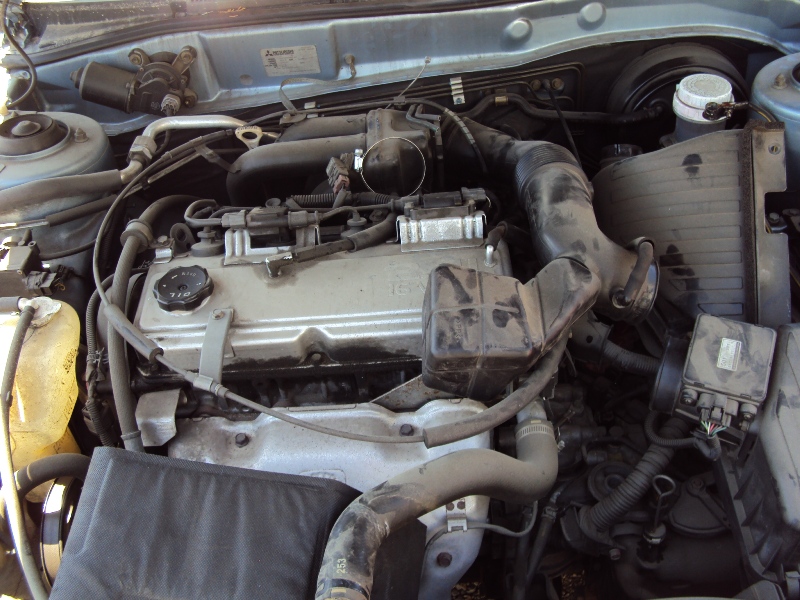 2003 MITSUBISHI GALLANT 2.4L ENGINE, AUTOMATIC TRANSMISSION, COLOR-BLUE