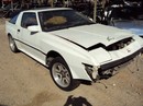 1987 MITSUBISHI STARION, COLOR- WHITE STK# 103496