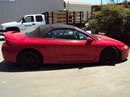 1999 MITSUBISHI ECLIPSE 2 DOOR CONVERTIBLE GS SPYDER MODEL 2.4L AT FWD COLOR RED 133632