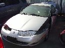 2001 saturn sc2 model 3door coupe 1.9l dohc at color silver #089708
