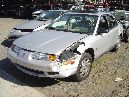 2001 SATURN SL2 MODEL 4 DOOR SEDAN 1.9L DOHC AT FWD COLOR SILVER 