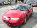 1997 SATURN  SC2 MODEL 2 DOOR COUPE 1.9L DOHC MT FWD COLOR RED