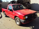 1991 MITSUBISHI PICK UP REGULAR CAB MIGHTY MAX MODEL 2.4L MT 2WD COLOR RED 133643