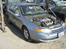 2004 SATURN SL2 MODEL 4 DOOR SEDAN COLOR BURGAUDY STK 099748
