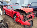 1995 MITSUBISHI 3000 GT VR4 TWIN TURBO 6 SPEED TRANSMISSION COLOR: RED STK# 103474