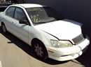 2003 MITSUBISHI LANCER COLOR WHITE, STK# 109782