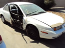 2002 SATURN SL2 COLOR WHITE STK# 109782