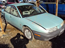 1997 SATURN SL1 COLOR LT BLUE, STK # 119792