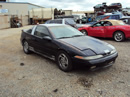 1990 MITSUBISHI EAGLE TALON TSI, 2.0 L ENGINE, TRB MT AWD, COLOR - BLACK , STK #  113553