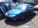 2002 SATURN SC2 COUPE 1.9L DOHC AT COLOR BLUE STK 119814