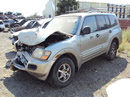 2002 MITSUBISHI MONTERO FULL SIZE 3.5L AT 4X4 COLOR GOLD STK # 113574 