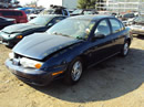 1998 SATURN SL2 MODEL 4 DOOR SEDAN 1.9L DOHC AT COLOR BLUE STK # 119821