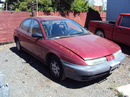 1997 SATURN SL1 MODEL 4DOOR SEDAN 1.9L SOHC AT FWD COLOR RED STK 129834