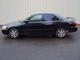2000 HONDA ACCORD 4 DOOR SEDAN SE MODEL 2.3L VTEC AT FWD COLOR GREEN A14074