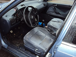 1990 HONDA ACCORD 4 DOOR SEDAN LX MODEL 2.2L MT FWD COLOR BLUE A14075