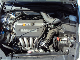 2006 HONDA ACCORD 4 DOOR SEDAN LX MODEL 2.4L AT FWD COLOR WHITE STK A13041