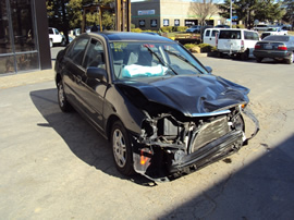 2001 HONDA CIVIC 4 DOOR SEDAN LX MODEL 1.7L AT FWD COLOR BLACK STK A13042