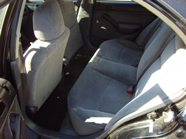 2001 HONDA CIVIC 4 DOOR SEDAN LX MODEL 1.7L AT FWD COLOR BLACK STK A13042