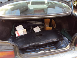 1991 HONDA CIVIC 4 DOOR SEDAN LX MODEL 1.5L MT FWD COLOR BLUE A14080