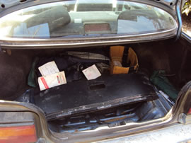 1991 HONDA CIVIC 4 DOOR SEDAN LX MODEL 1.5L MT FWD COLOR BLUE A14080